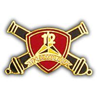 12TH REGIMENT LAPEL PIN