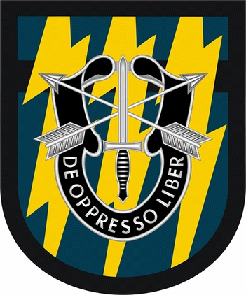 12th Special Forces Group Flash Decal
