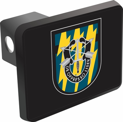 12th Special Forces Group Flash Hitch Cover