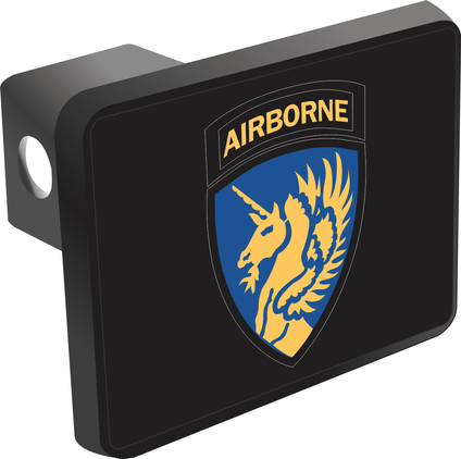 13th Airborne Division Trailer Hitch Cover