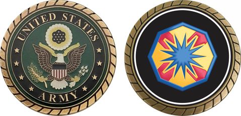 U.S. Army 13th Corps Support Command Challenge Coin