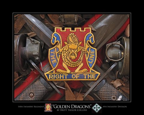 14th Infantry Regiment "Golden Dragons" Giclee Print