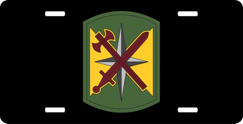 14th Military Police Brigade License Plate