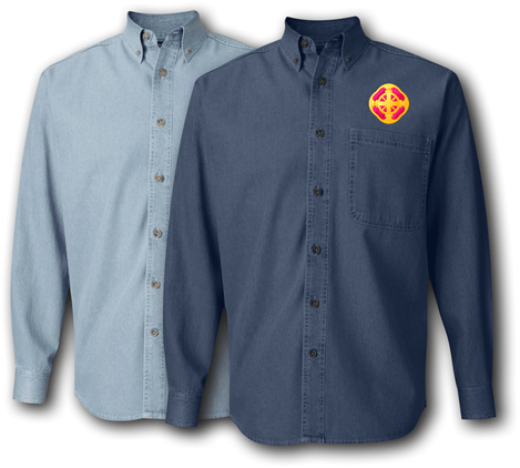 151st Field Artillery Brigade Denim Shirt