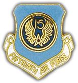 15th Air Force Shield Lapel Pin