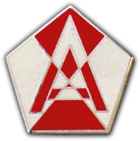 15th Army Lapel Pin