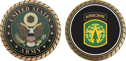 U.S. Army 16th Military Police Brigade Challenge Coin