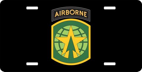 16th Military Police Brigade License Plate