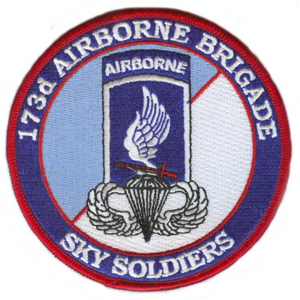 173rd AB Brigade (with Jump Wings) Patch
