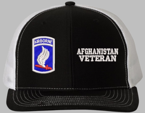 173rd Airborne Afghanistan Veteran Split Cap
