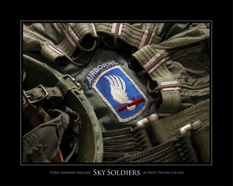 173rd Airborne Brigade - Sky Soldiers - Giclee