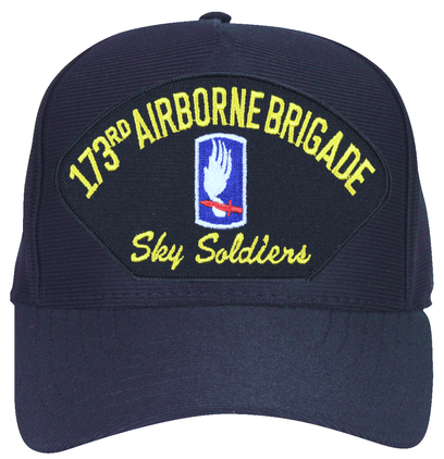 173rd Airborne Brigade 'Sky Soldiers' with Patch Ball Cap