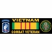 173rd Airborne Brigade Vietnam Combat Veteran Bumper Sticker