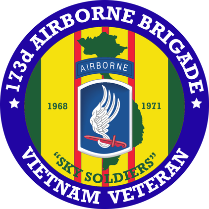 173rd Airborne Brigade Vietnam Veteran Decal