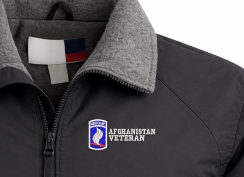 173rd Airborne Brigade Afghanistan Veteran 3-Season Jacket
