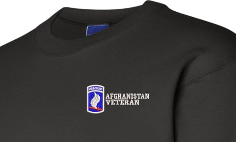173rd Airborne Brigade Afghanistan Veteran Sweatshirt