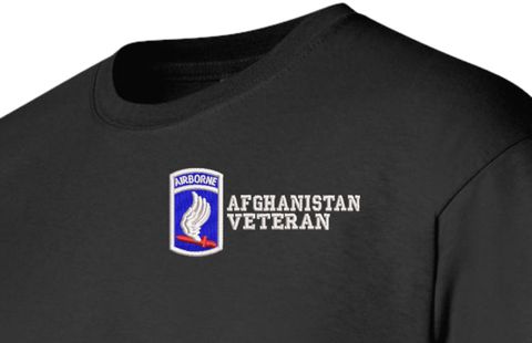 173rd Airborne Brigade Afghanistan Veteran T-Shirt