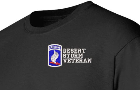 173rd Airborne Brigade Desert Storm Veteran T-Shirt