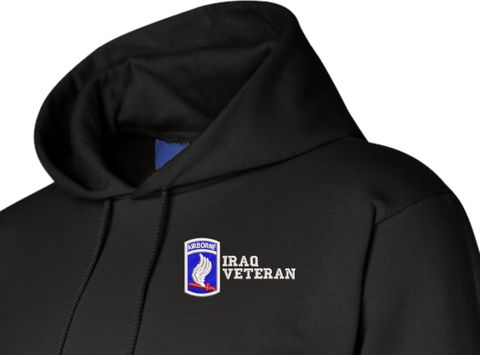173rd Airborne Brigade Iraq Veteran Hoodie