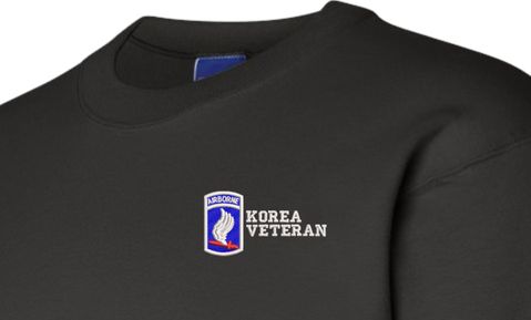 173rd Airborne Brigade Korea Veteran Sweatshirt