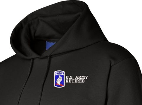 173rd Airborne Brigade Retired Hoodie
