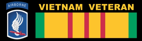 173rd Airborne Brigade Vietnam Bumper Sticker
