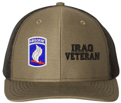 173rd Airborne Iraq Veteran Split Cap