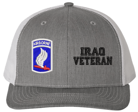 173rd Airborne Iraq Veteran Split Cap