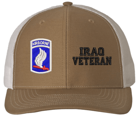 173rd Airborne Iraq Veteran Split Cap