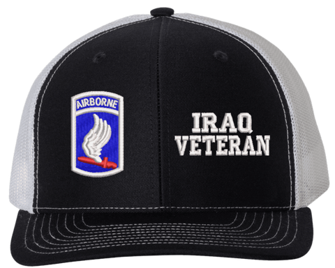 173rd Airborne Iraq Veteran Split Cap