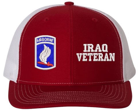 173rd Airborne Iraq Veteran Split Cap