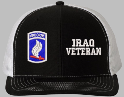 173rd Airborne Iraq Veteran Split Cap