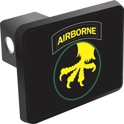 17th Airborne Division Trailer Hitch Cover