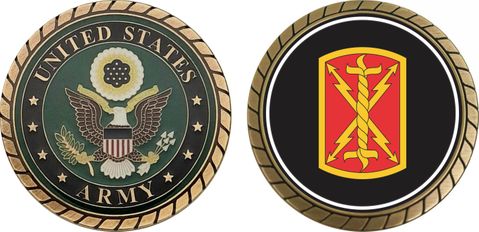U.S. Army 17th Field Artillery Brigade Challenge Coin