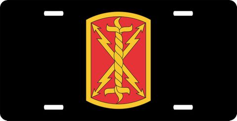17th Field Artillery Brigade License Plate