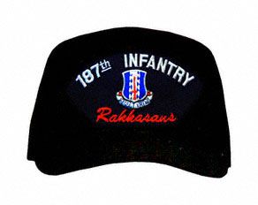 187th Infantry Division 'Rakkasans' with Patch Ball Cap