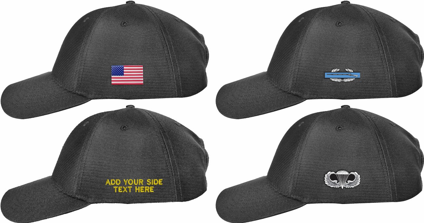 【as\"on】PATCH BALL CAP 187th Infantry Division 'Rakkasans' with Patch Ball Cap