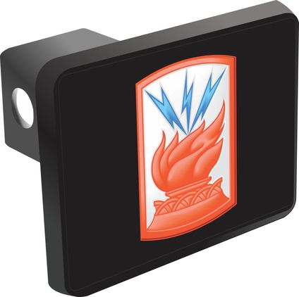 187th Signal Brigade Patch Hitch Cover
