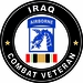 18th Airborne Corps Iraq Combat Veteran with Ribbon Operation Iraqi Freedom OIF Decal Sticker