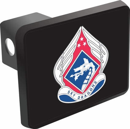 18th Airborne Corps Unit Crest Hitch Cover