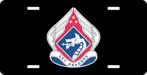 18th Airborne Corps Unit Crest License Plate