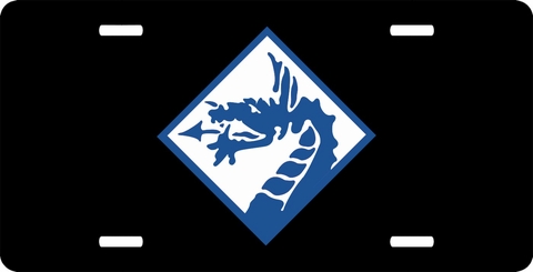 18th Airborne Corps WWII License Plate