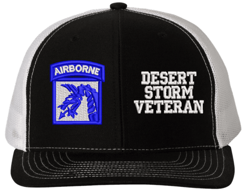 18th Airborne Desert Storm Veteran Split Cap