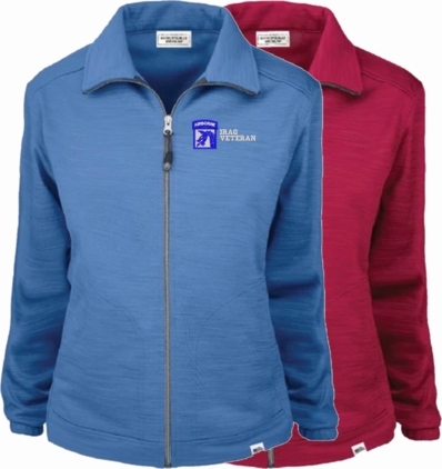 18th Airborne Corps Iraq Veteran Authentically American Women's Tonal Jacket