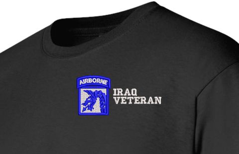18th Airborne Corps Iraq Veteran T-Shirt