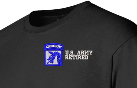 18th Airborne Corps Retired T-Shirt