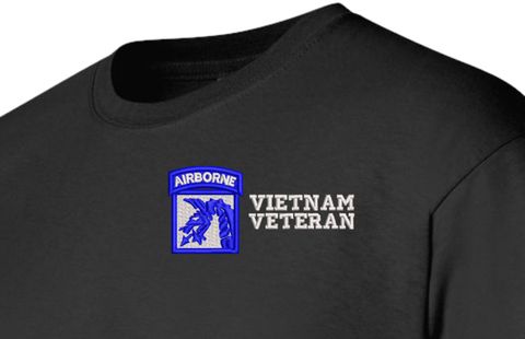 18th Airborne Corps Vietnam Veteran T-Shirt
