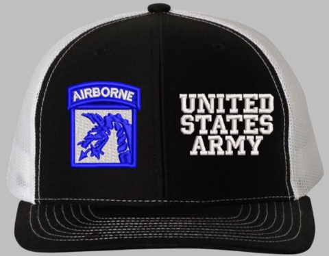 18th Airborne United States Army Split Cap