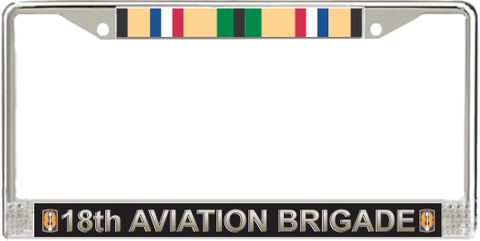 18th Aviation Brigade Gulf War Veteran License Plate Frame