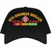 18th Engineer Brigade Vietnam Veteran Embroidered Cap with Ribbons